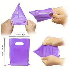 10pcs Plastic Party Gift Bags for Various Occasions