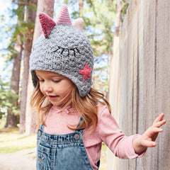 Hand knitted Wool Dinosaur Children's Hat