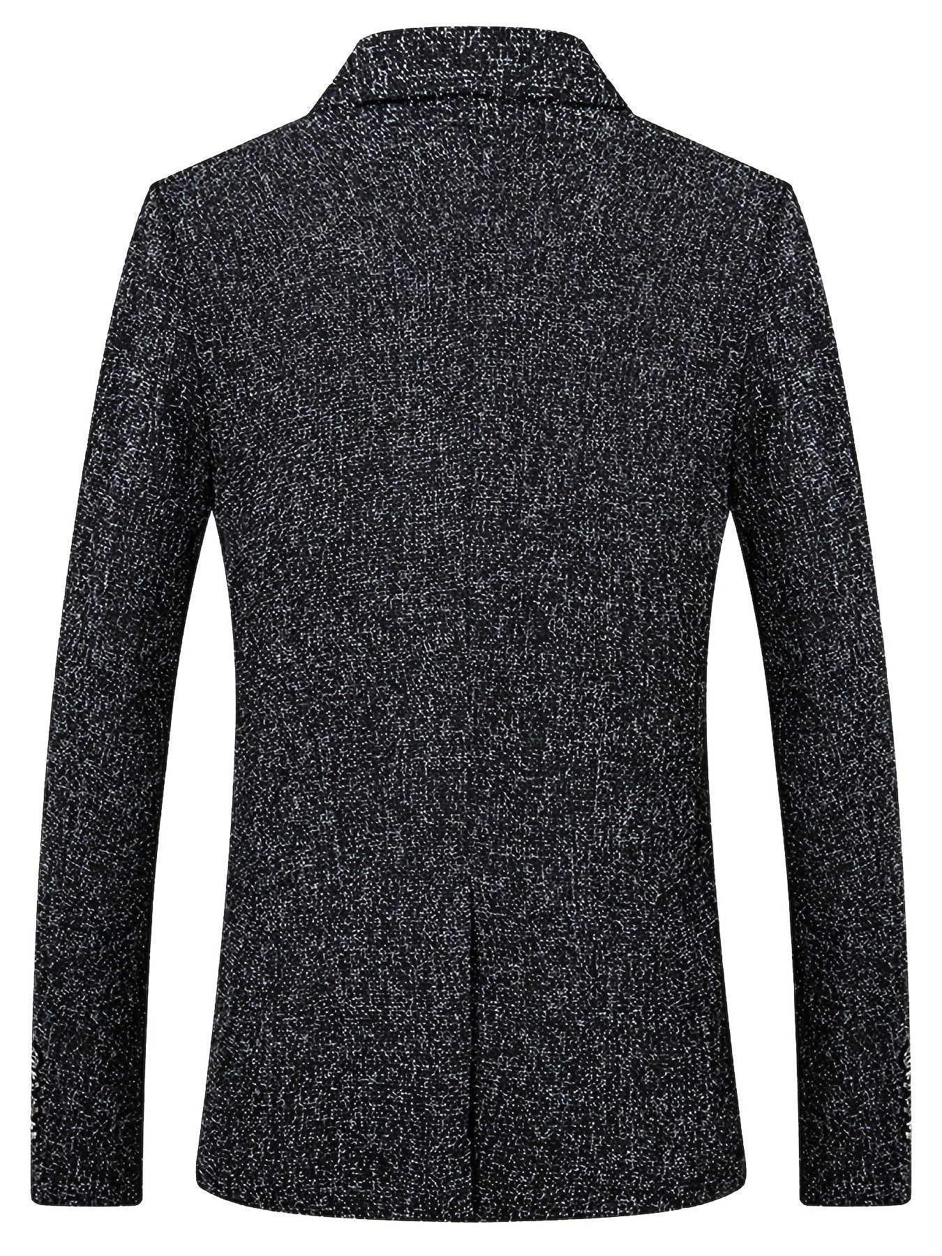 Men's Tweed Pattern Lapel Sports Coat Spring Fall