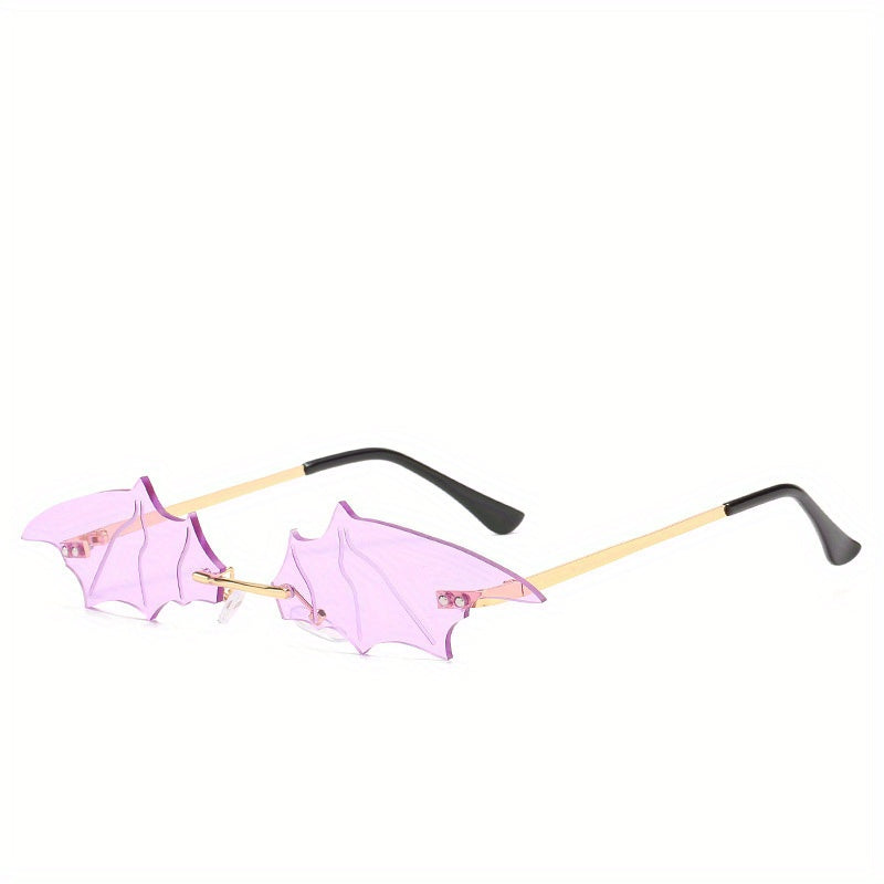 Y2K Rimless Sunglasses Beach Party Club UV400