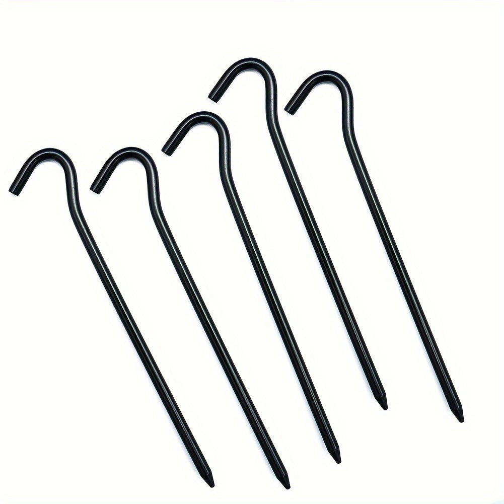 5pcs Aluminum Ground Stakes Tent Stakes Heavy Duty Metal Tent Pegs