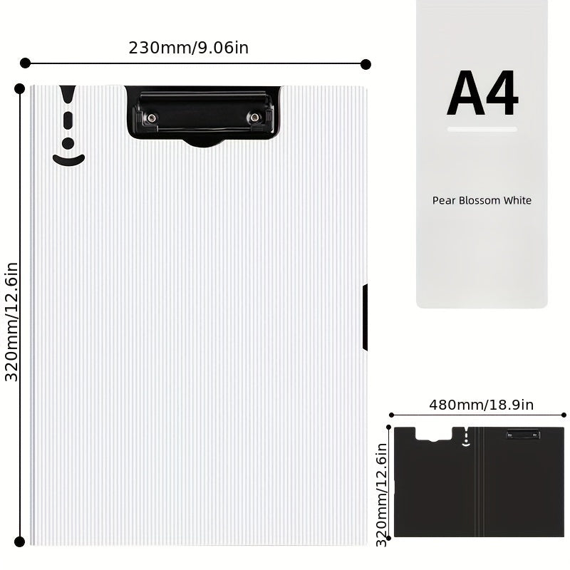 A4 Vertical File Folder Clip Office Storage