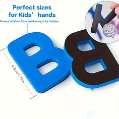 26pc Magnetic Stickers Number & Letters Red English Educational Children's Toys