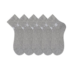 5 Pairs Snowflake Pattern Socks Women's Stockings