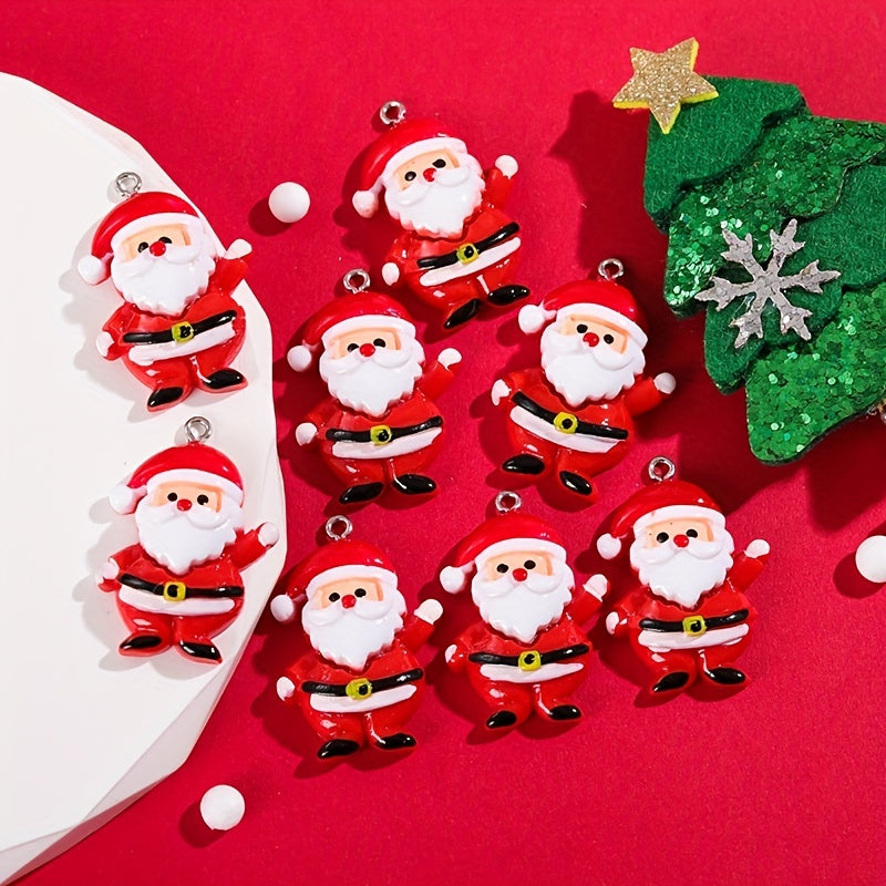 Y2K Anime Santa Claus Charms Pendant DIY Jewelry Accessories