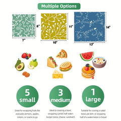 Organic Beeswax Wraps Sustainable Zero Waste Food Storage