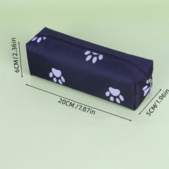 Large Capacity Paw Pencil Case for Students