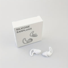 Silicone Waterproof Swimming Earbuds with Clear Case