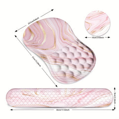 Ergonomic Mouse Pad with Wrist Rest Support