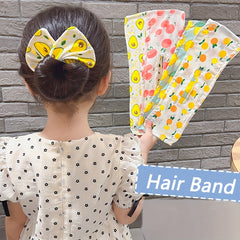 Hair Curler Bowknot Headband Lazy Hair Band For Girls