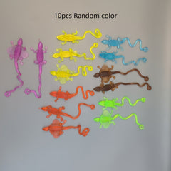 10pcs Sticky Toys Elastic Stretchable Brightly Colored Sensory Play