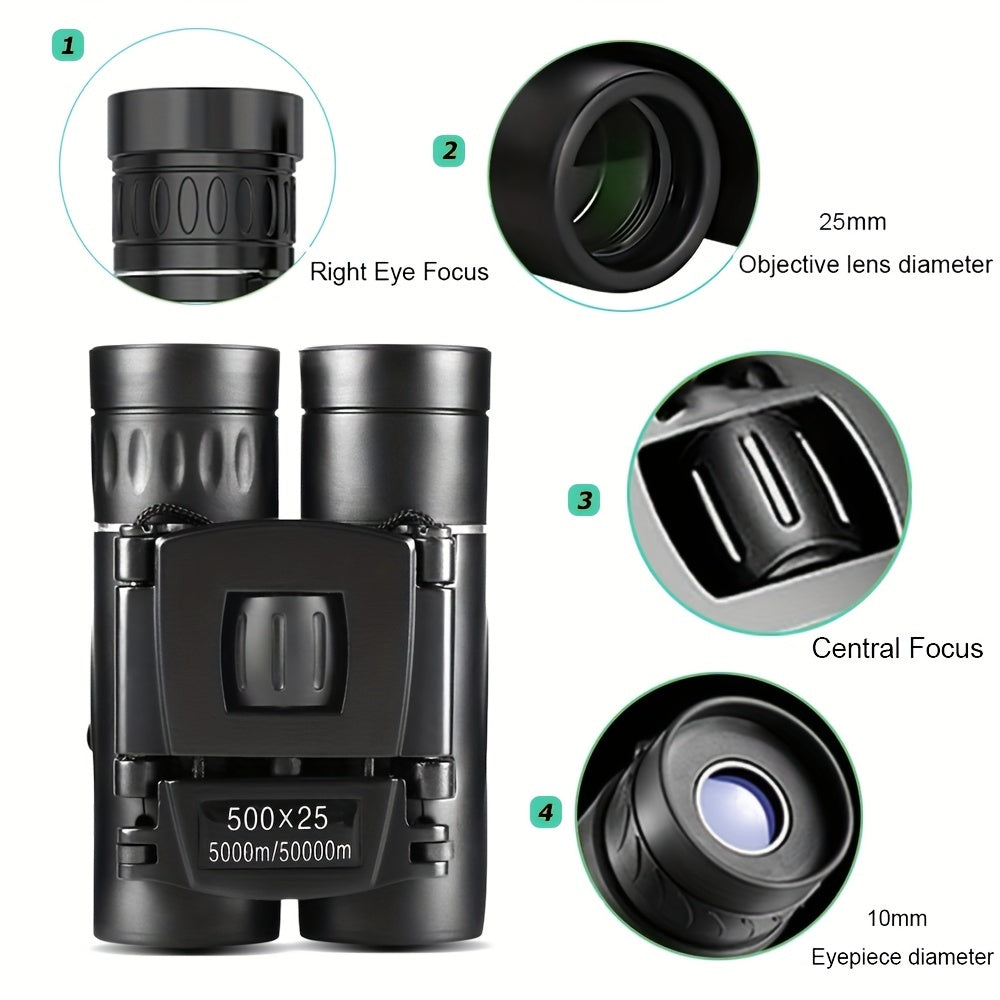 High Definition Long Distance Binoculars - Waterproof & Fog Proof