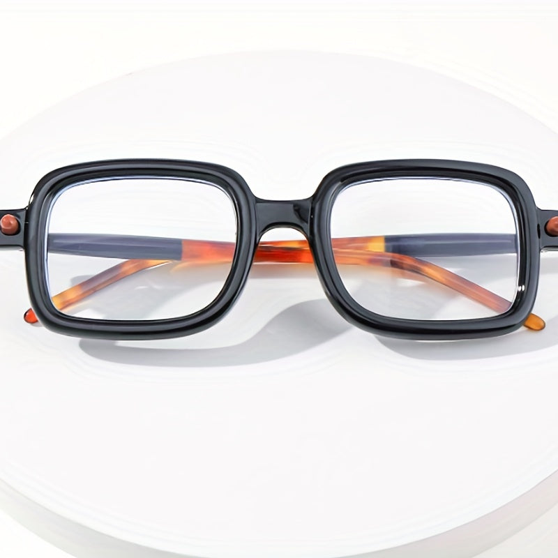 Retro Anti Light Flat Glasses for Men with Glasses Box