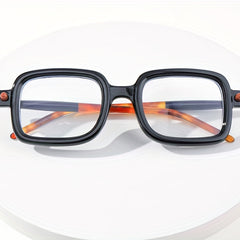 Retro Anti Light Flat Glasses for Men with Glasses Box