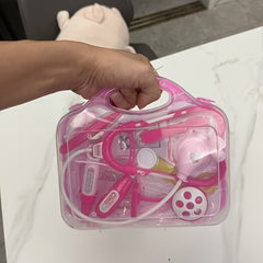 Kids Doctor Play Kit Medical Toy Set Stethoscope Syringe