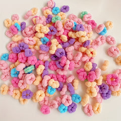 100pcs Candy Elastic Hair Rope for Kids