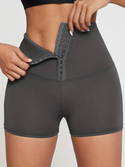 High Waist Yoga Sports Running Shorts Tummy Control Workout Shorts