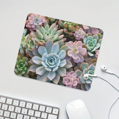 Succulents Mouse Pad Anti Slip Rubber Base Wireless Mouse Pads