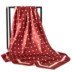 Dot Scarf Multicolor Women's Warm Shawl