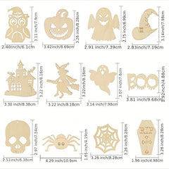 Halloween Wooden Earring Making Kit - DIY Craft Jewelry
