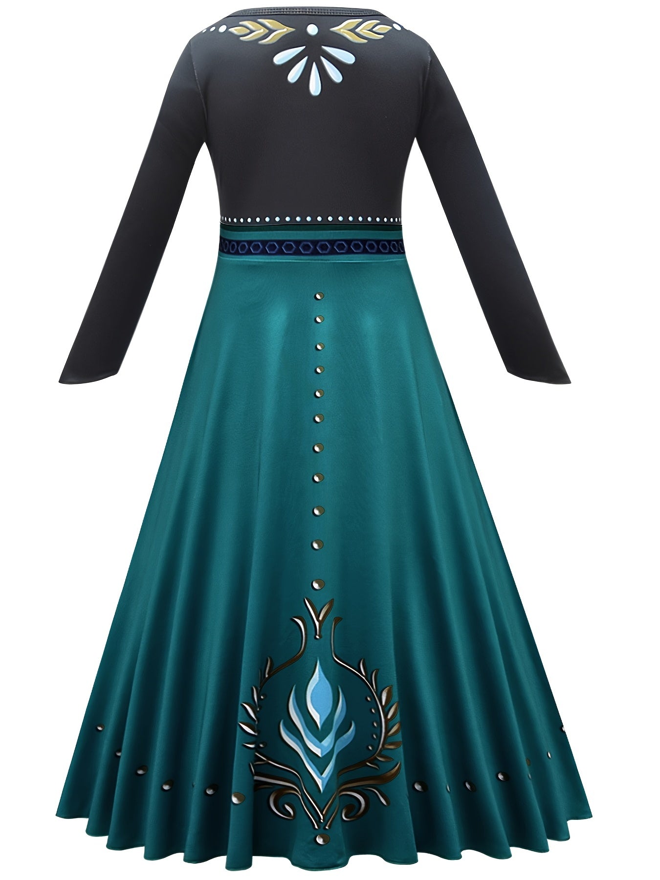 Girl's Fairy Tale Character Cosplay Costume Long Sleeve Dress