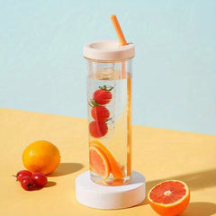 25oz Reusable Water Bottle w/ Straw for Sports Gym & Outdoor Adventures