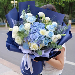 5pcs Floral Wrapping Paper Gift Basket Bouquet Rose Art Materials