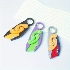 Folding Claw Carrot 3D Gravity Toy - Decompression Artifact