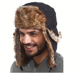 Winter Plus Velvet Ear Protection Knitted Hat