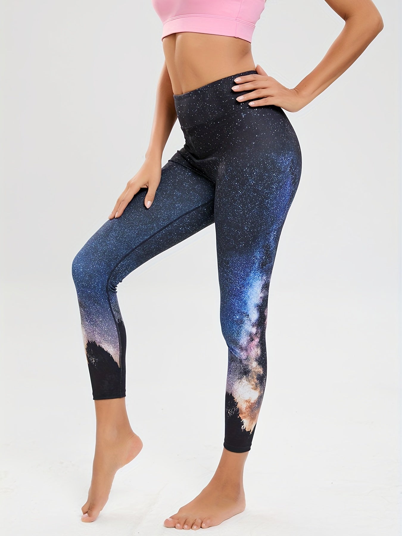 Women's Quick Dry Yoga Leggings High Stretch Sports Running Pants