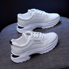 Women's Letter Soft Sole Running Shoes Athletic Sneakers