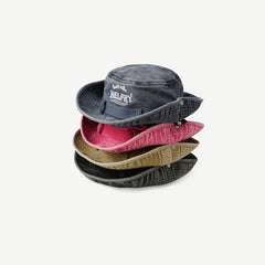 Women's Washed Bucket Hat Camping Sun Hat
