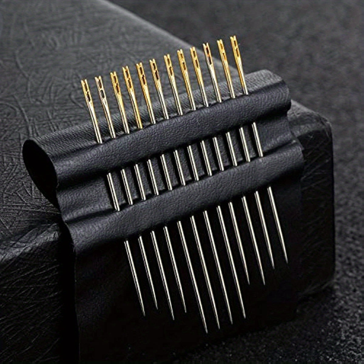 12pcs Hand Sewing Needles Big Eye Needle Easy Thread Stitching Embroidery