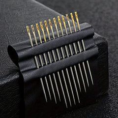 12pcs Hand Sewing Needles Big Eye Needle Easy Thread Stitching Embroidery