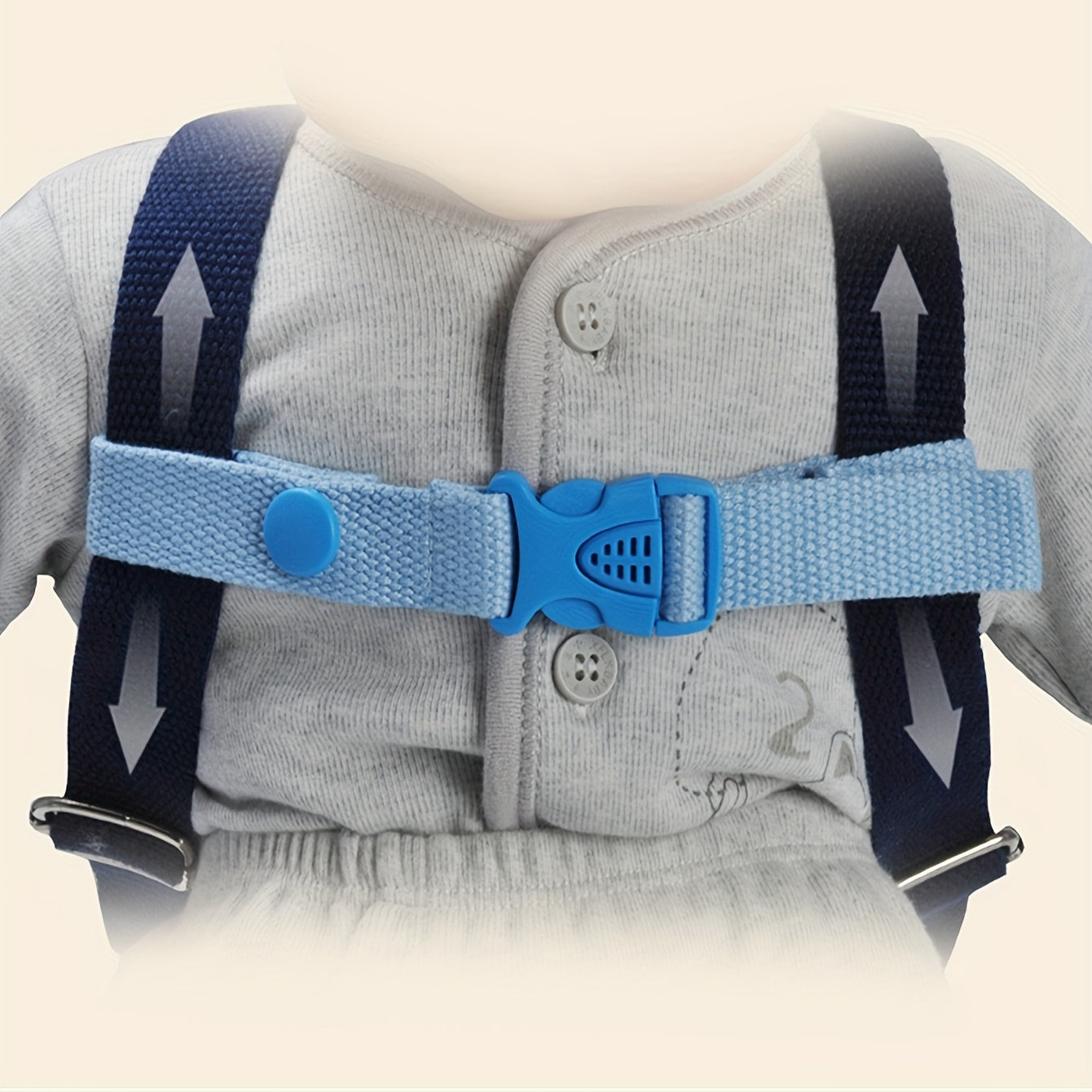 Kids Elephant Backpack With Anti-lost Rope