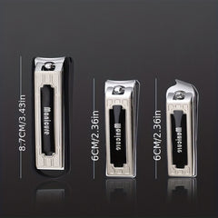 Portable Nail Clippers Set Fingernail & Toenail Cutter Manicure Tool