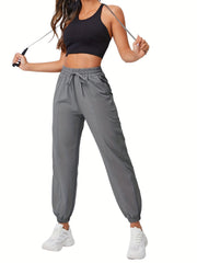 Quick Dry Casual Sweatpants Jogger Running Pants Women's Athleisure