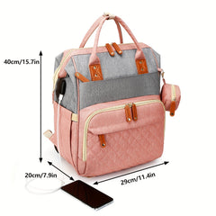 Diaper Bag Backpack Multifunction Baby Essentials Travel Bag