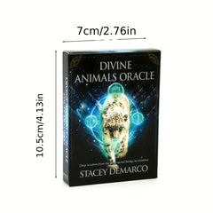 Divine Animals Oracle Cards Deck - Animal Wisdom for Guidance and Intuition