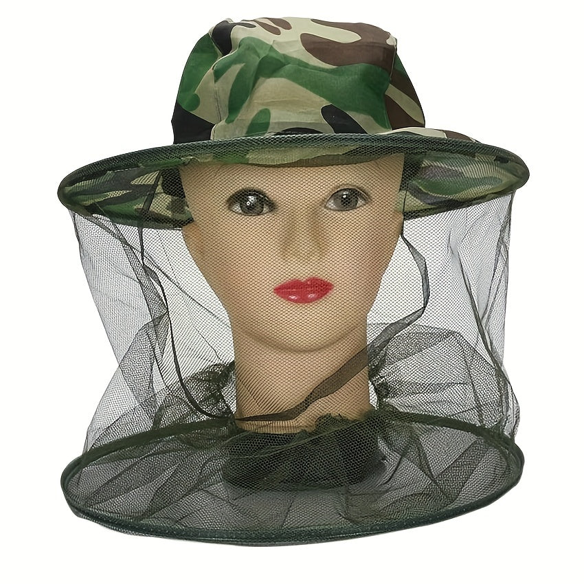 Anti Mosquito Head Net Hat Sun Hat Bug Hat