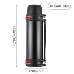 316 SS Insulated Bottle Large Capacity Leak Proof for Outdoor Cycling