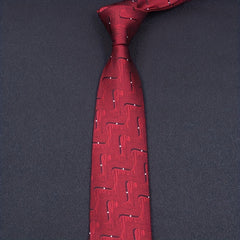 Polyester Necktie Business Formal Tie For Groom Wedding