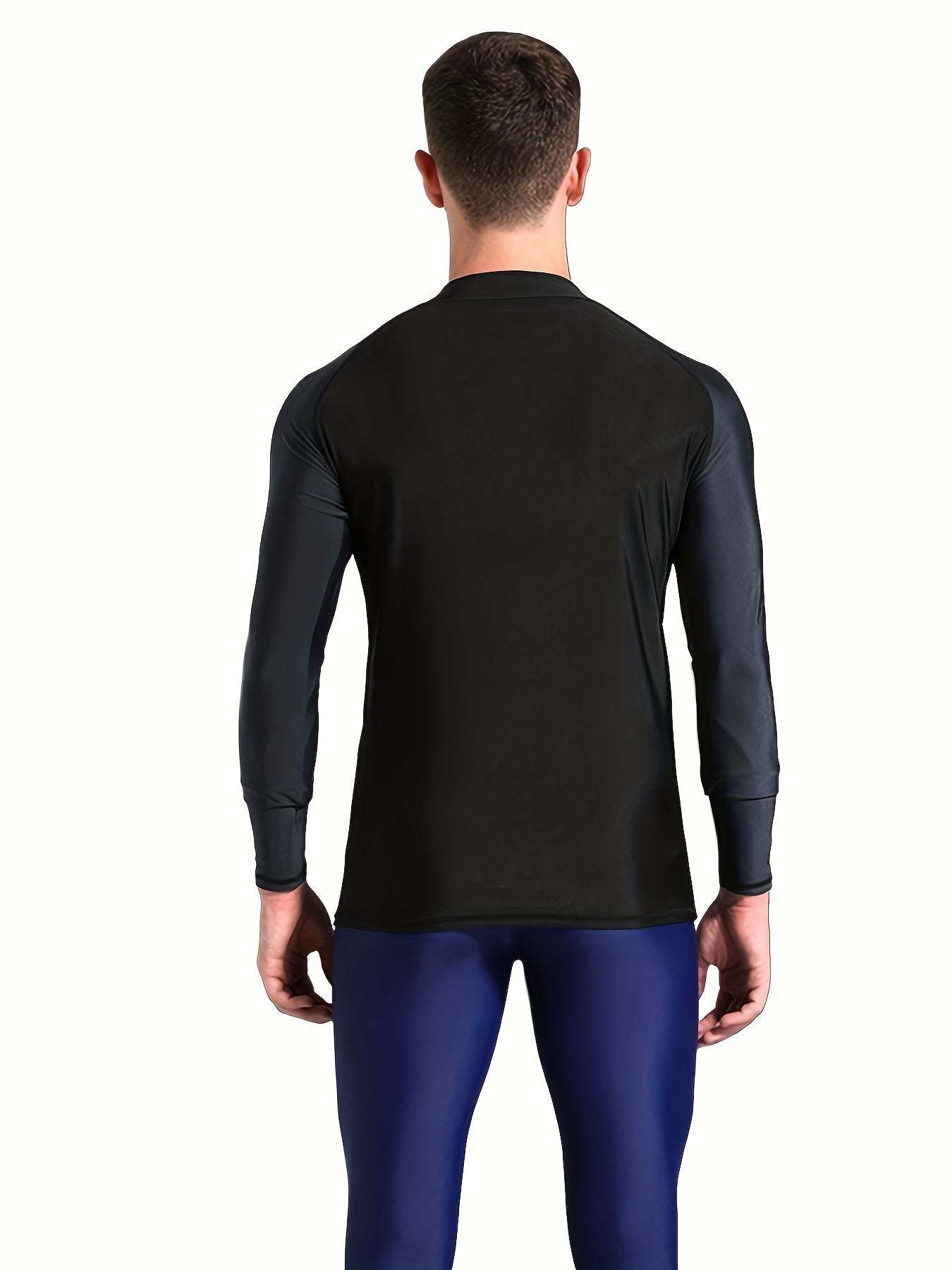 Men's Quick Dry Sun Protection Rash Guard for Diving, Snorkeling, Surfing