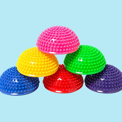 Inflatable Yoga Ball for Foot Balance and Massage
