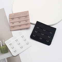 3pcs Elastic Bra Strap Extenders Comfortable Adjustable Bra Band