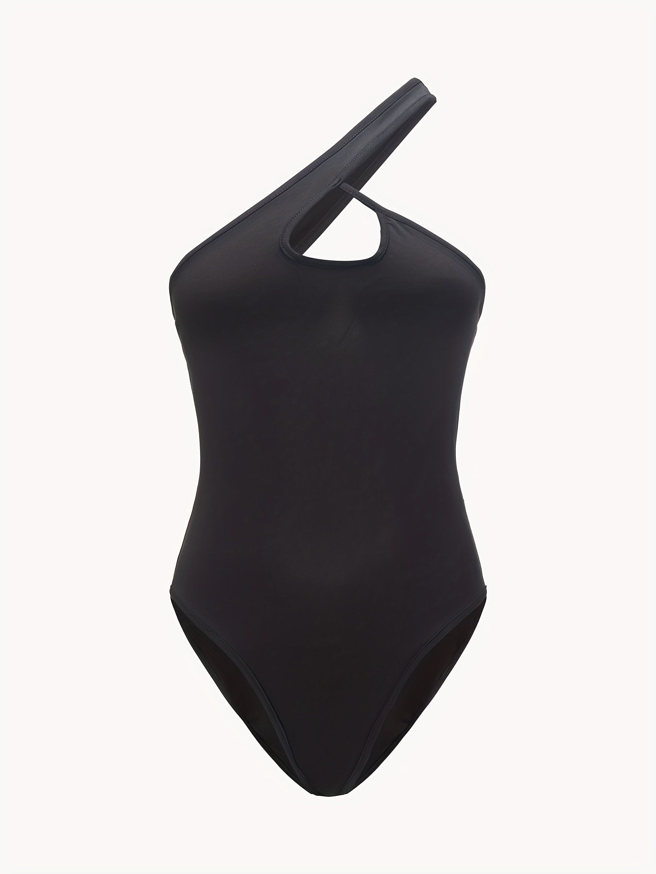 One Shoulder Bodysuit Casual One Piece Bodysuit Women's Clothing