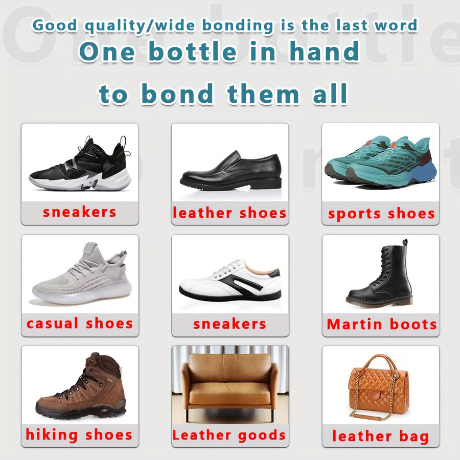 Strong Repair Shoe Glue Adhesive for Leather Shoes - Waterproof