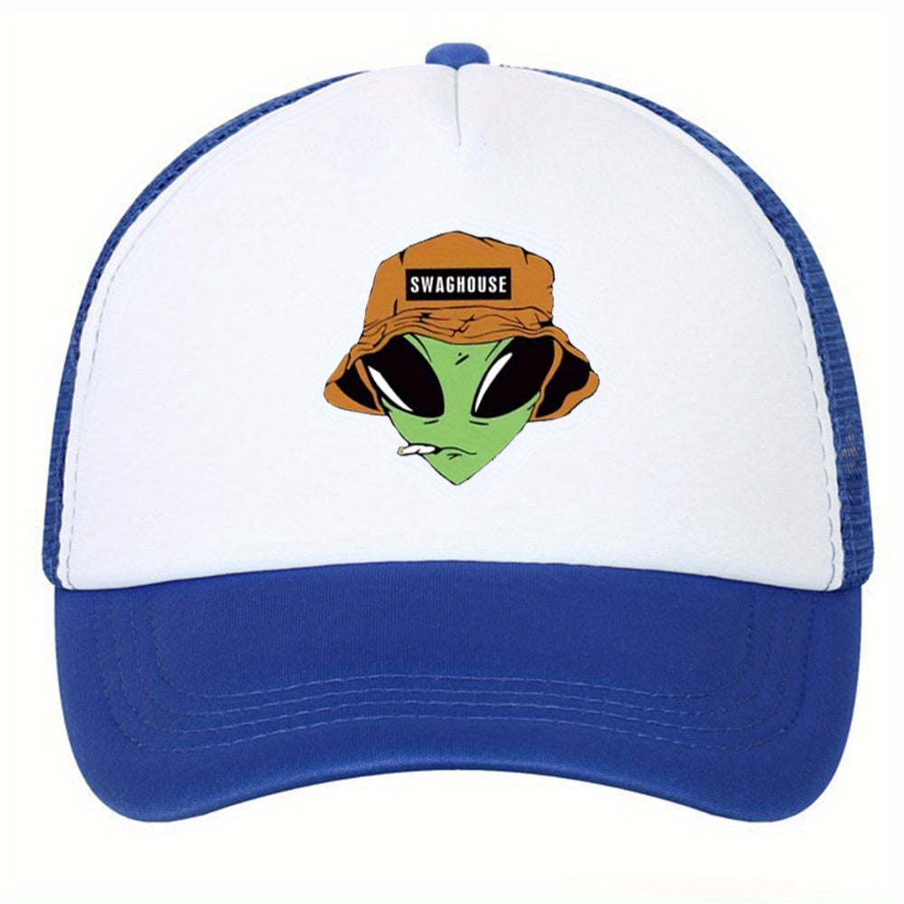 Mesh Breathable Sunshade Sports Trucker Cap Summer Sunscreen Mesh Hat