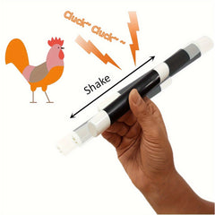 Funny Chicken Cluck Tube Simulating Chicken Crowing Prank Props
