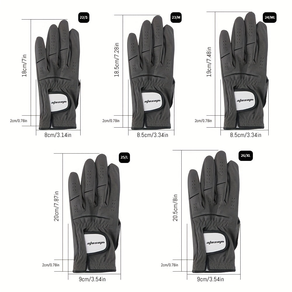 Left Hand Golf Gloves Breathable Non-slip Comfortable